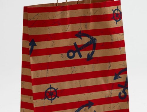 Küstentasche aus Recyclingpapier – unser maritimer Hingucker